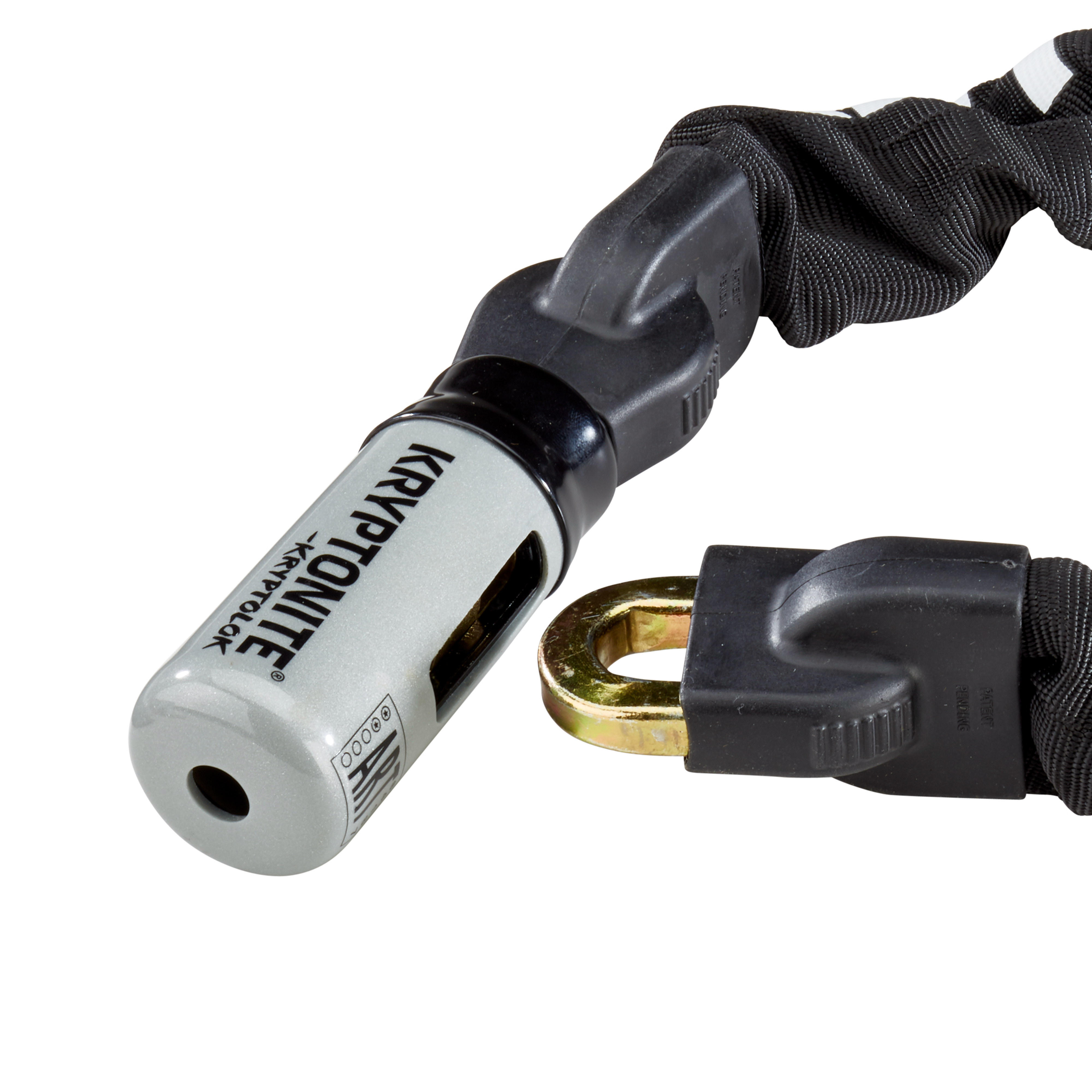 Verrou à chaîne Kryptonite 955 Mini CryptoLok Series 2 : 1,8' (55 cm